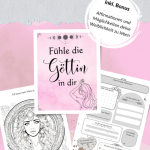 Workbook zum Ausdrucken - Fühle die Göttin in dir